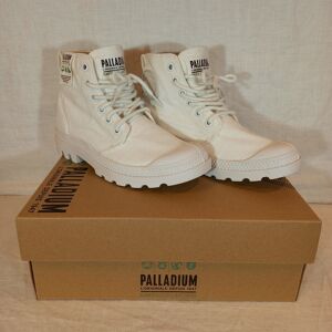 Chaussures montantes blanches Palladium- P: 36  Blanc 36 - Publicité