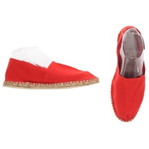 Espadrilles en toile rouges - Femme - Fabrication française - 39 Rouge 39 - Publicité