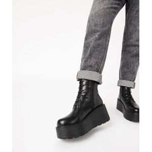 Boots femme unies à talon compensé - 40 - noir - GEMO noir - Publicité