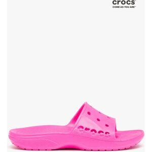 Claquettes femme unies à bride large perforée - Crocs - 37/38 - rose - CROCS rose