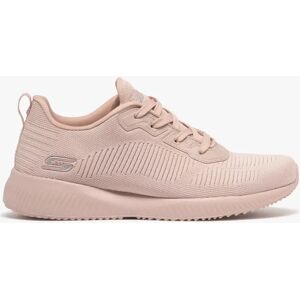 Baskets femme unies en mesh et à rainures - Skechers - 39 - rose - SKECHERS rose - Publicité