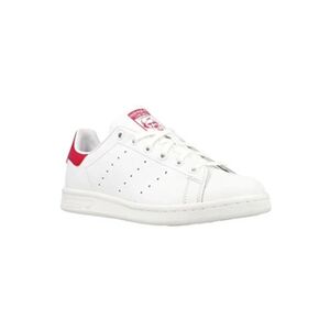 Adidas baskets stan smith - junior - blanc et rose - Publicité