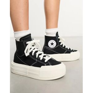 Converse - Chuck Taylor All Star Cruise - Baskets montantes Ã  plateforme - Noir-Blanc Blanc 35 unisex - Publicité