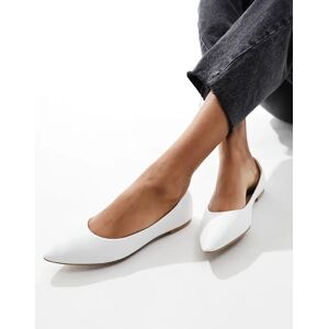 New Look - Chaussures plates - Blanc Blanc 38 female - Publicité
