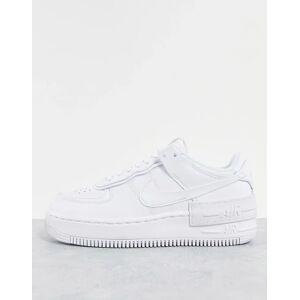 Nike - Air Force 1 Shadow - Baskets - Blanc triple Blanc 38.5 female - Publicité