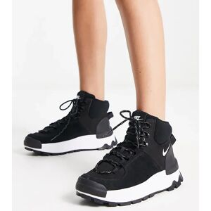 Nike - City - Bottines classiques - Noir et blanc-Black Black 40 female - Publicité