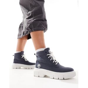 Timberland - Greyfield - Bottines en lacets - Bleu marine Bleu marine 39.5 female - Publicité