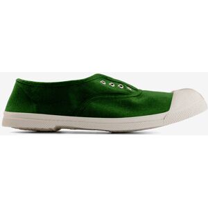 TENNIS ELLY FEMME En coton OEKO-TEX VERT PRAIRIE 36,37