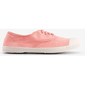 TENNIS LACETS FEMME En coton OEKO-TEX ROSE TENDRE 36,37,38,39,40,41