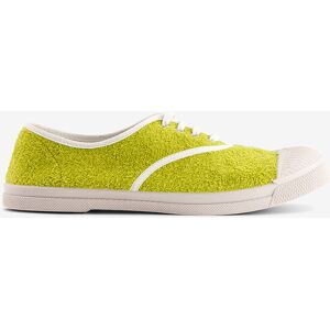 TENNIS LACETS FEMME SPONGE En coton VERVEINE 36,37,38,39,40,41