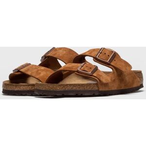 Birkenstock Arizona Soft Footbed Suede men Sandals & Slides brown en taille:38 - Publicité