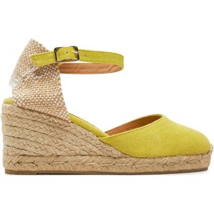 Espadrilles Castañer Carol/6/002 021655 Jaune - Publicité