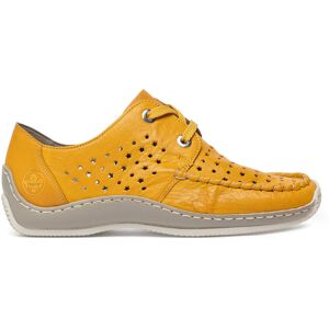 Chaussures basses Rieker L1716-68 Jaune - Publicité