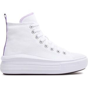 Sneakers Converse Chuck Taylor All Star Move Platform A03667C Blanc - Publicité