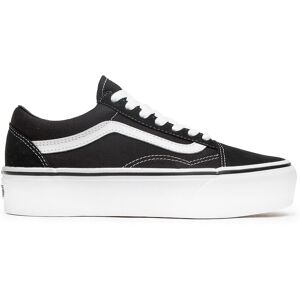 Tennis Vans Old Skool Platfor VN0A3B3UY28 Black/White - Publicité