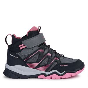 Sneakers Geox J Montrack Girl B Ab J36LHA 0FUME C9A8N S Anthracite/Fuchsia - Publicité