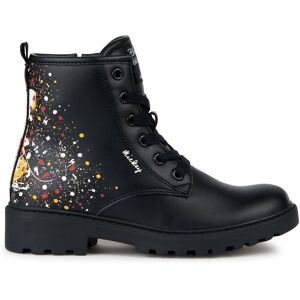 Bottes de randonnée Geox J Casey Girl J2620D 000BC C9240 M Black/Multicolor - Publicité