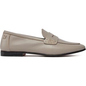 Loafers Tommy Hilfiger Essential Leather Loafer FW0FW07769 Gris - Publicité