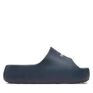 Mules / sandales de bain Tommy Jeans Tjw Chunky Flatform Slide EN0EN02454 Bleu marine - Publicité