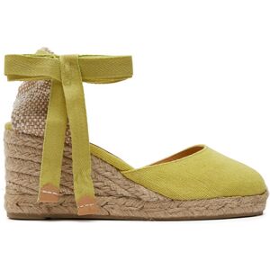 Espadrilles Castañer Carina/6/002 021644 Jaune - Publicité