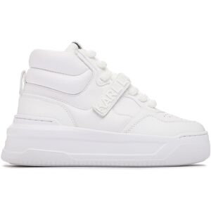 Sneakers KARL LAGERFELD KL63350 White Lthr - Publicité