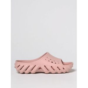 Sandales Plates CROCS Femme couleur Rose 7 - Publicité