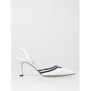 Chaussures à Talons MANOLO BLAHNIK Femme couleur Blanc 38