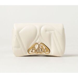 Mini Sac à Main ALEXANDER MCQUEEN Femme couleur Jaune Crème OS - Publicité