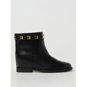 Bottines Plates VIA ROMA 15 Femme couleur Noir 37