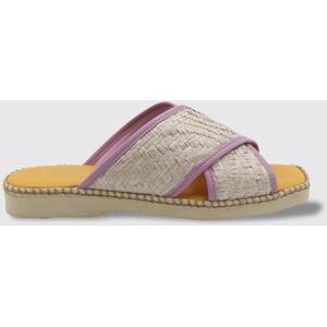 Sandales Plates HOGAN Femme couleur Lilas 34½ - Publicité