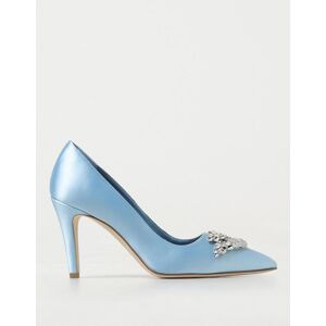 Escarpins MANOLO BLAHNIK Femme couleur Bleu 37 - Publicité