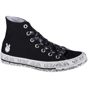 Converse X Miley Cyrus Chuck Taylor Hi All Star 162234C, Femme, Tennis, noir - Publicité