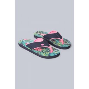 Animal Womens/Ladies Swish Tropical Recycled Flip Flops - Publicité