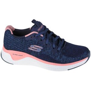 Skechers Solare Fuse Brisk Escape 13328-NVPK, Femme, Baskets, bleu marine - Publicité