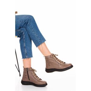 Padilon Diana en cuir véritable bottes pour femmes à la main Autunm chaussures pour femmes bottines pour femmes qualité travail manuel chaussures d'automne - Publicité