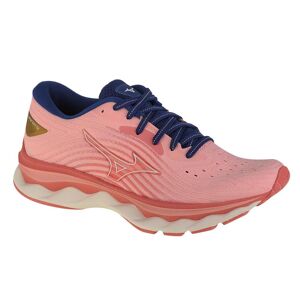 Mizuno Wave Sky 6, Chaussures de course femme rose - Publicité