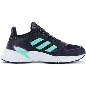 adidas VALASION 90s - Femme Running Chaussures Bleu EG8419 Baskets Sports Chaussures ORIGINAL - Publicité