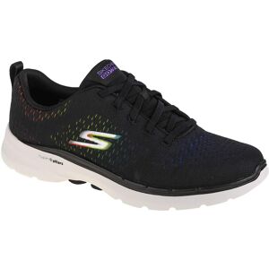 Skechers Go Walk 6 - Vibrant Energy 124520-BKMT, Femme, Baskets, noir - Publicité