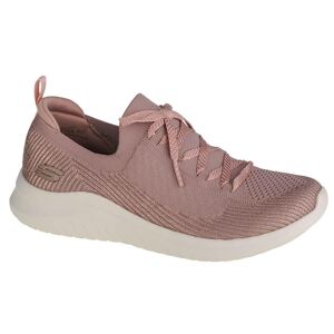 Skechers Ultra Flex 2.0-Laser Focus, Baskets roses femme - Publicité