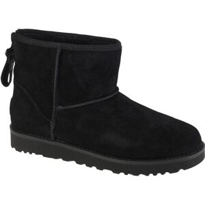 UGG Classic Mini Logo Zip 1122671-BLK, Femme, Bottes d hiver, noir - Publicité