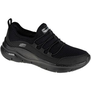 Skechers Arch Fit Lucky Thoughts, Baskets noires femme - Publicité