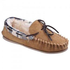 Cotswold Womens/Ladies Kilkenny Classic Fur Lined Moccasin Slippers - Publicité