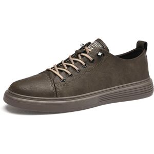 PICLSE Style britannique en cuir véritable hommes chaussures tendance chaussures décontractées confortables mocassins chaussures plates pour homme - Publicité