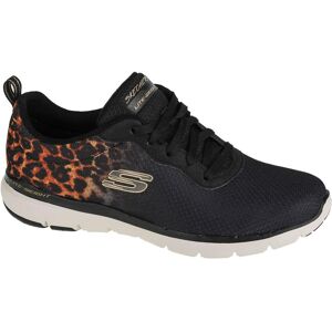 Skechers Flex Appeal 3.0 13476-BKGD, Femmes, Baskets, noir - Publicité