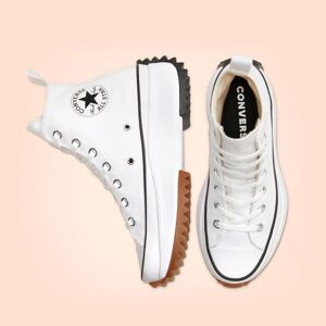 Converse Lunstar Hike Blanc Haute 166799C chaussures plates - Publicité