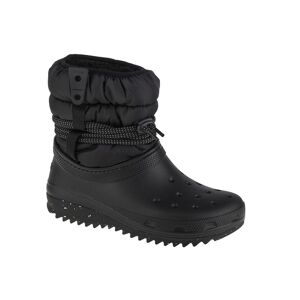 Crocs Classic Neo Puff Luxe Boot, Bottes Femme Noir - Publicité