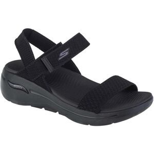 Skechers Go Walk Arch Fit Sandal - Polished, Sandales noires Femme - Publicité