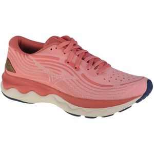 Mizuno Wave Skyrise 4, Chaussures de course femme rose - Publicité