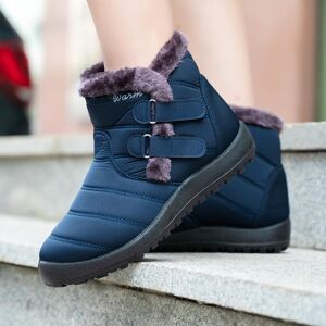 Femmes bottes chaussures d hiver femme bottes de neige chaudes bottines pour femme chaussures d hiver bottes en peluche chaussons imperméables - Publicité