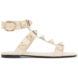 Valentino Garavani Sandales Roman Stud blanc cassé - IT 37 - Publicité